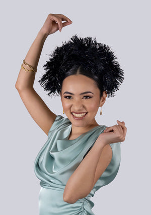 Designer hat Flossy by Louise Macdonald Milliner (Melbourne, Australia)
