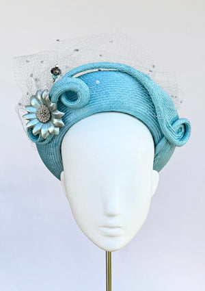 Designer hat Mermaids' Kiss by Louise Macdonald Milliner (Melbourne, Australia)