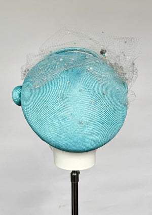 Designer hat Mermaids' Kiss by Louise Macdonald Milliner (Melbourne, Australia)