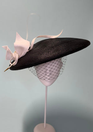 Designer hat Midnight Flight by Louise Macdonald Milliner (Melbourne, Australia