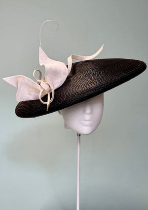 Designer hat Midnight Flight by Louise Macdonald Milliner (Melbourne, Australia