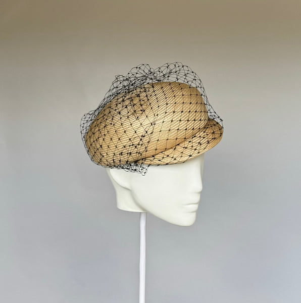 Designer hat The Newport Cap by Louise Macdonald Milliner (Melbourne, Australia)