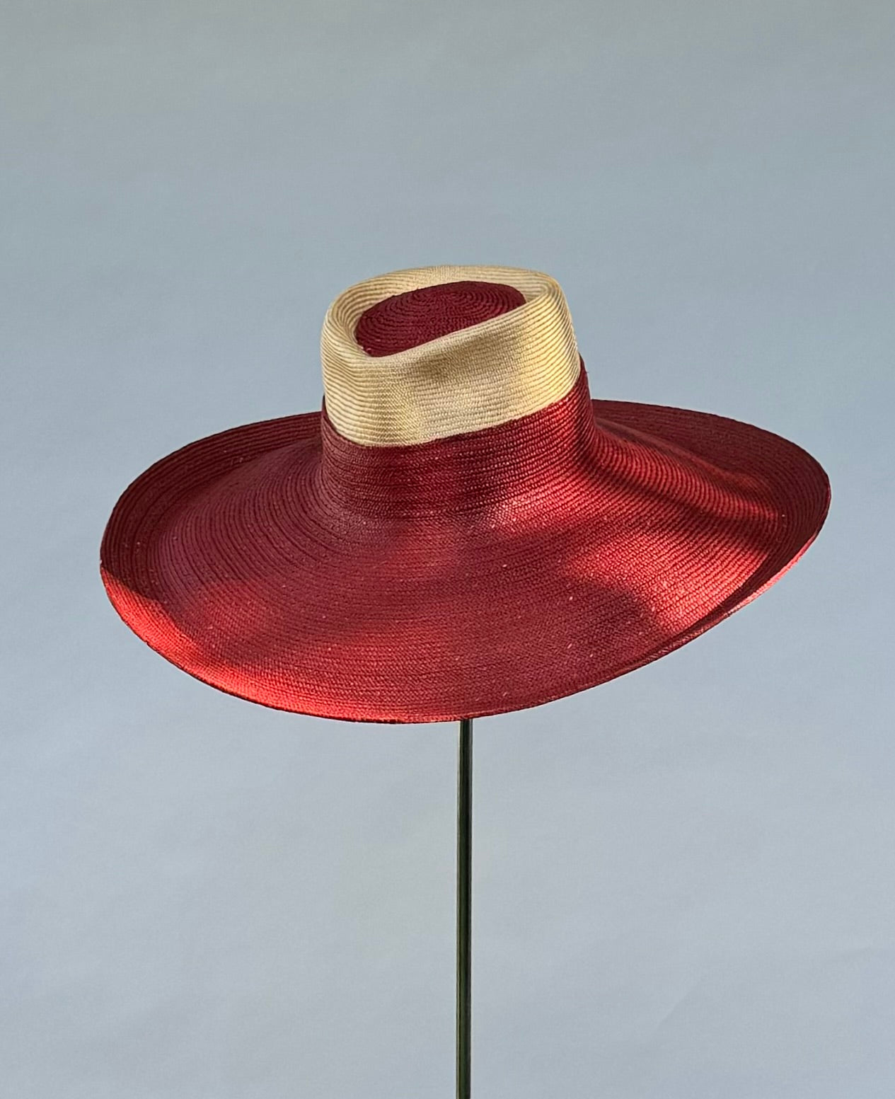 Designer hat Oxley Sunhat by Louise Macdonald Milliner (Melbourne, Australia)