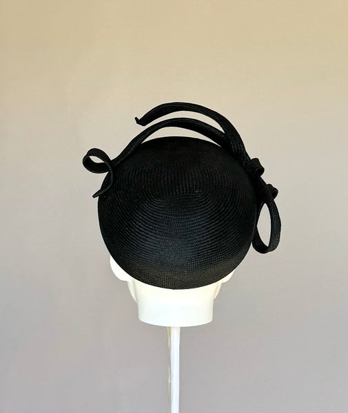 Designer hat Mansfield Pillbox by Louise Macdonald Milliner (Melbourne, Australia)