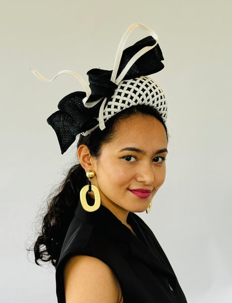 Designer hat Glenelg Bandeau by Louise Macdonald Milliner (Melbourne, Australia)