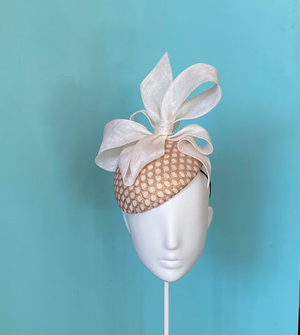 Designer hat Golden Beach by Louise Macdonald Milliner (Melbourne, Australia)