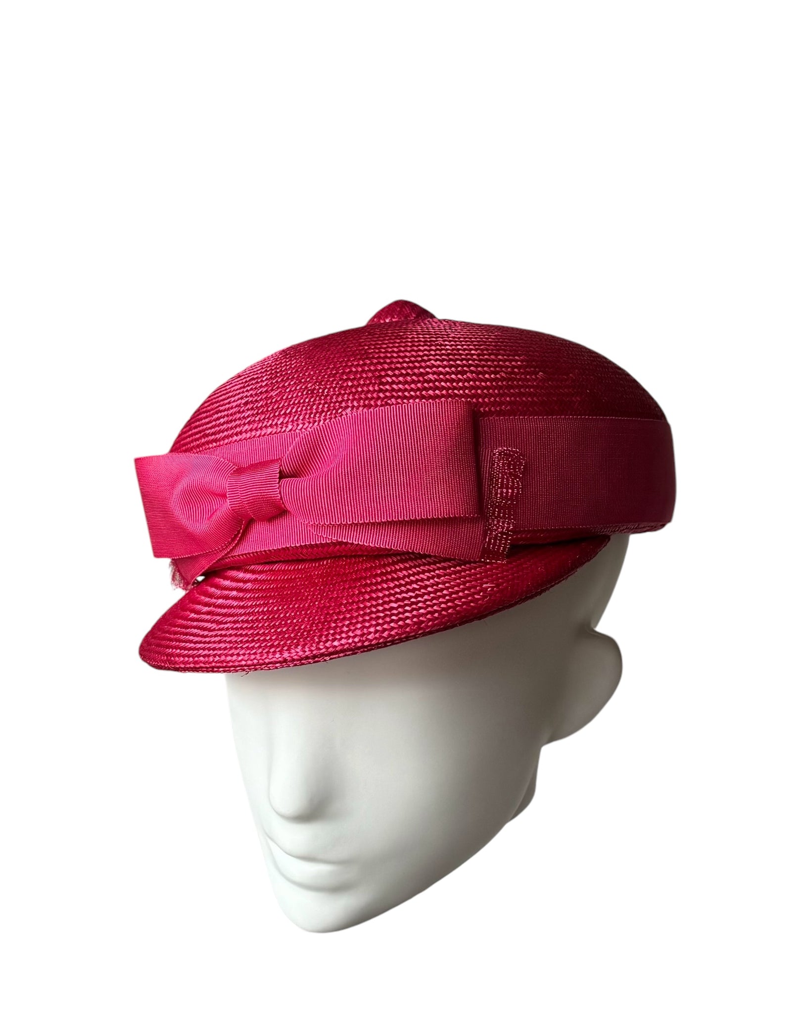 Designer hat Watermelon Cap by Louise Macdonald Milliner (Melbourne, Australia)