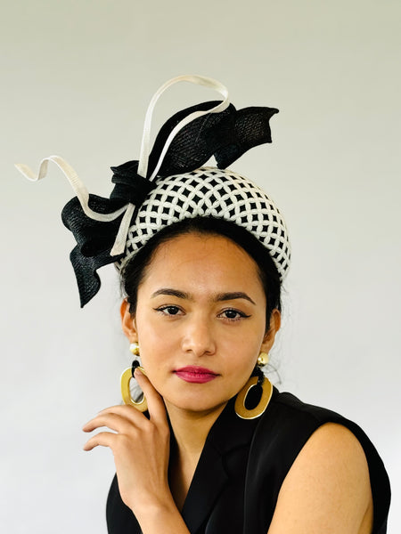 Designer hat Glenelg Bandeau by Louise Macdonald Milliner (Melbourne, Australia)