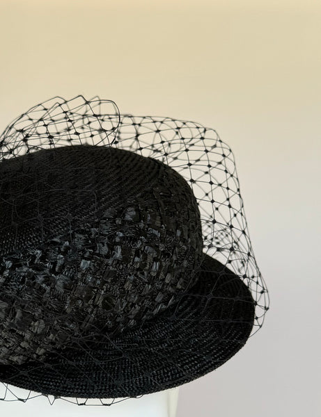 Designer hat The Melbourne Cap by Louise Macdonald Milliner (Melbourne, Australia)