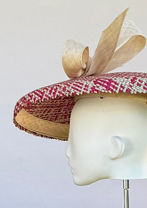 Designer hat Field Day by Louise Macdonald Milliner (Melbourne, Australia)