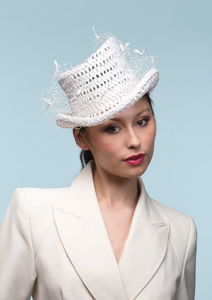 Designer hat Free as a Bird Riding Hat by Louise Macdonald Milliner (Melbourne, Australia)