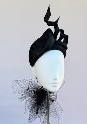 Designer hat High Drama by Louise Macdonald Milliner (Melbourne, Australia)