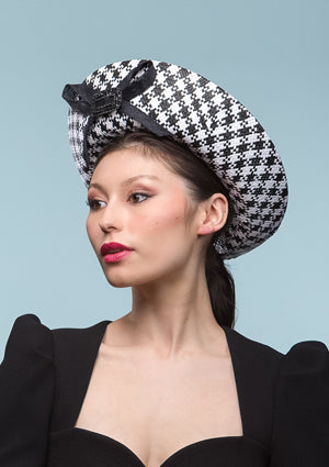 Designer hat Night Garden Breton by Louise Macdonald Milliner (Melbourne, Australia)