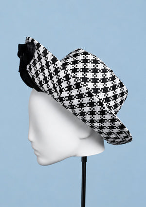 Designer hat Night Garden Breton by Louise Macdonald Milliner (Melbourne, Australia)
