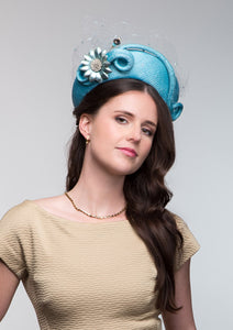 Designer hat Mermaids' Kiss by Louise Macdonald Milliner (Melbourne, Australia)