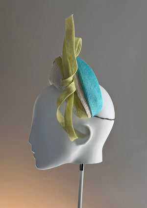 Designer hat Sea Spritz Halo by Louise Macdonald Milliner (Melbourne, Australia)