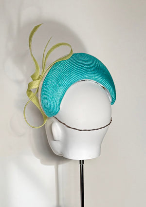Designer hat Sea Spritz Halo by Louise Macdonald Milliner (Melbourne, Australia)