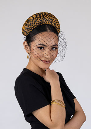 Designer hat Willow by Louise Macdonald Milliner (Melbourne, Australia)