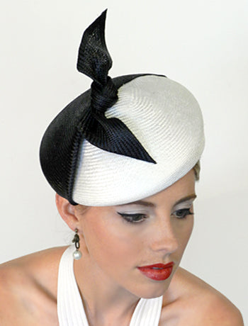 hat by Melbourne milliner Louise Macdonald