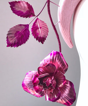 metallic trims by Melbourne milliner Lynnette Lim