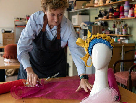 Melbourne milliner Louise Macdonald